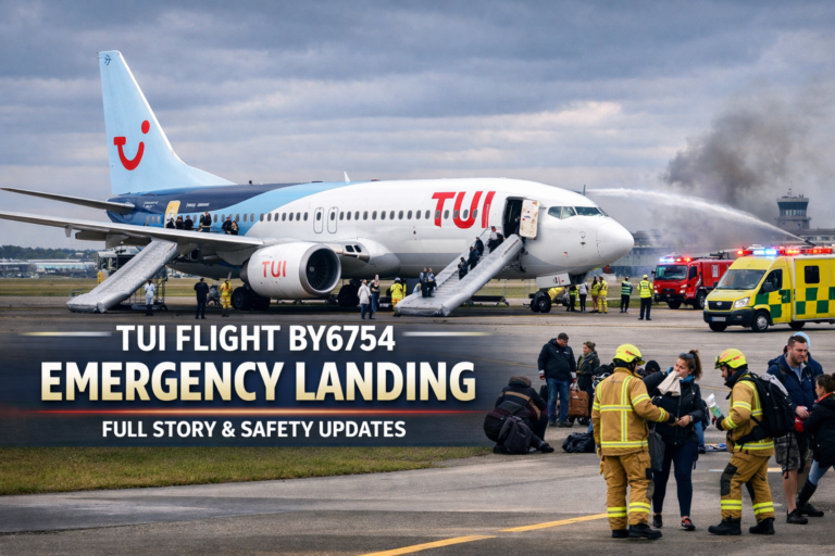 TUI Flight BY6754 Emergency Landing