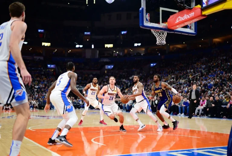 Oklahoma City Thunder vs Denver Nuggets Match Player Stats