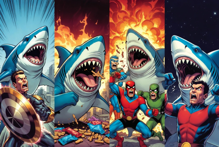 Jeff the Land Shark Comic