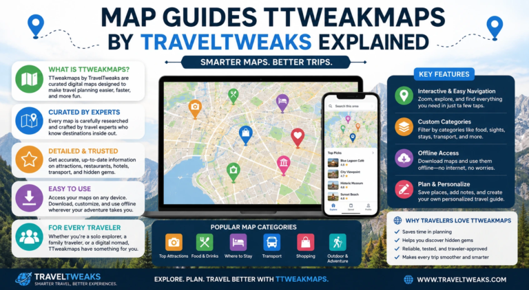 Map Guides TTweakmaps by TravelTweaks