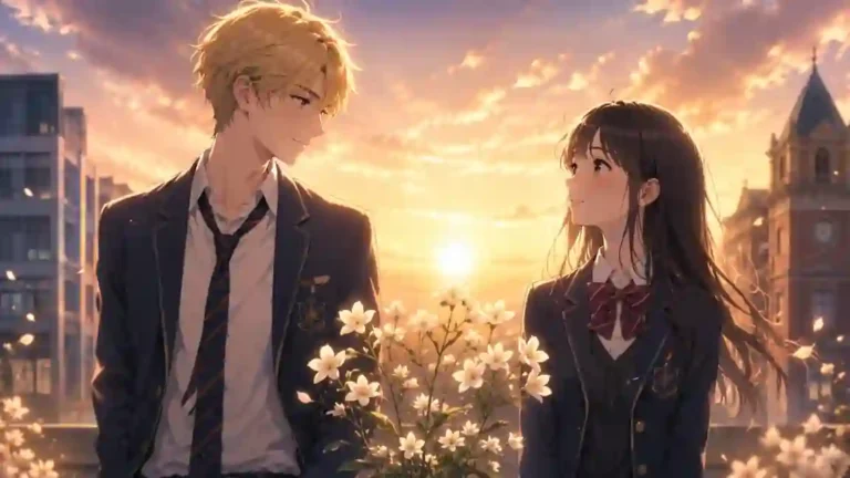 the fragrant flower blooms with dignity manga